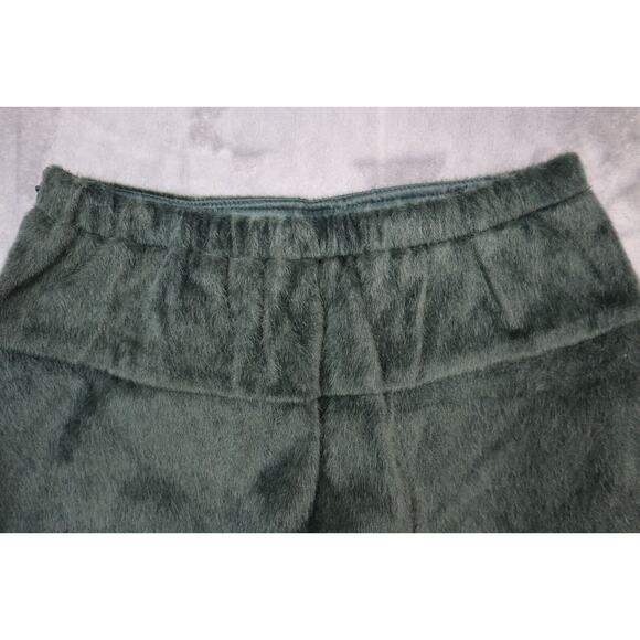 Tiki Event Skirt Womens 12 Green Lightweight A-Line Horse Hair Midi Modest - Picture 15 of 16